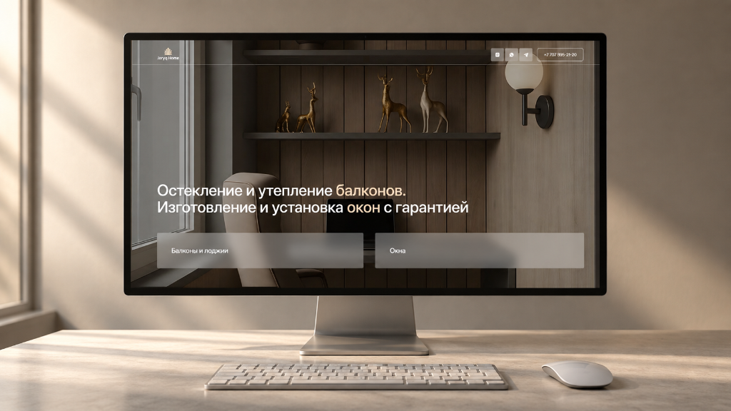 Jaryq Home — Остекление и утепление балконов