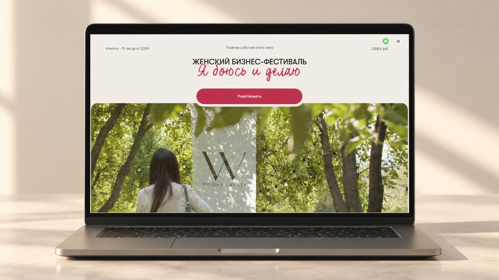 Woman Create — Женский бизнес-фестиваль